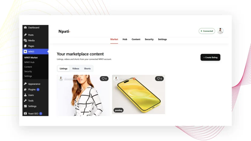 NPATI-Content-Automation-for-WordPress-Manage-Listings